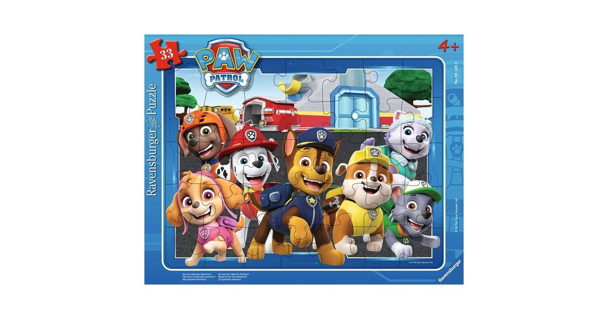 Ravensburger Puzzle Paw Patrol: Auf zum nächsten Abenteuer!