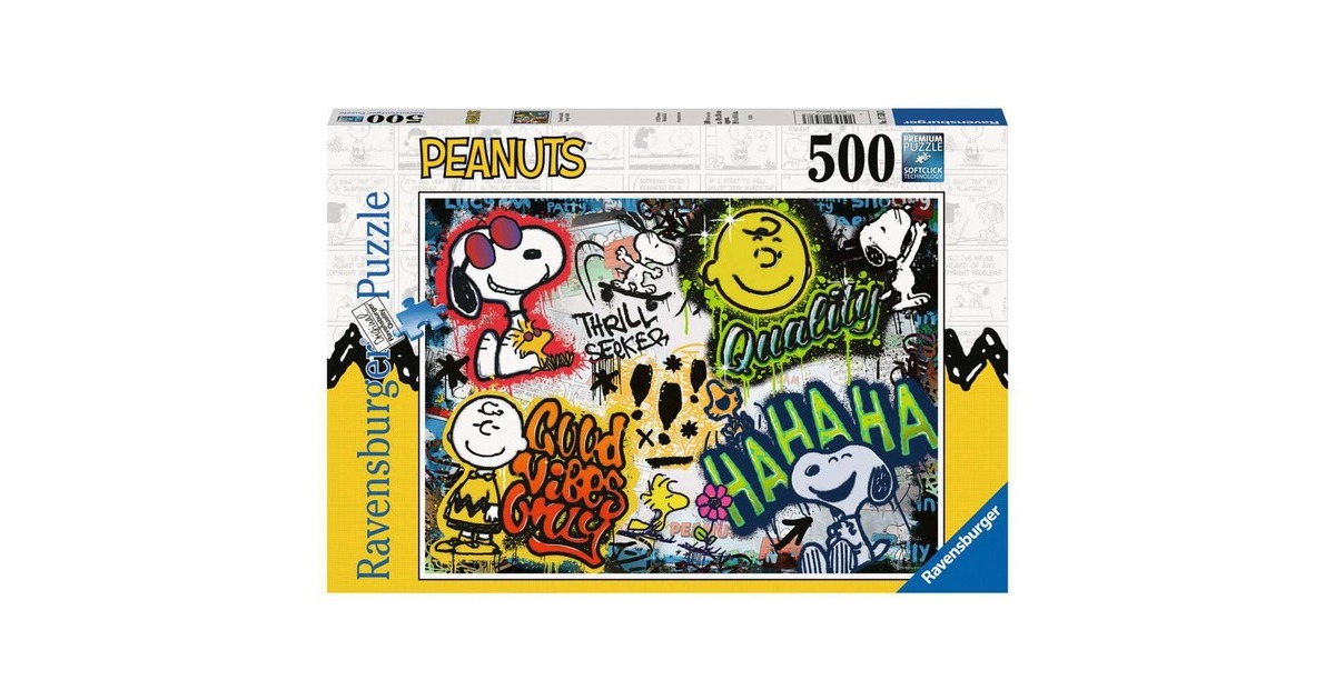 Ravensburger Puzzle Peanuts Graffiti(500 Teile)