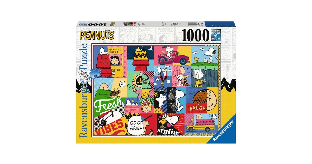 Ravensburger Puzzle Peanuts Momente(1000 Teile)