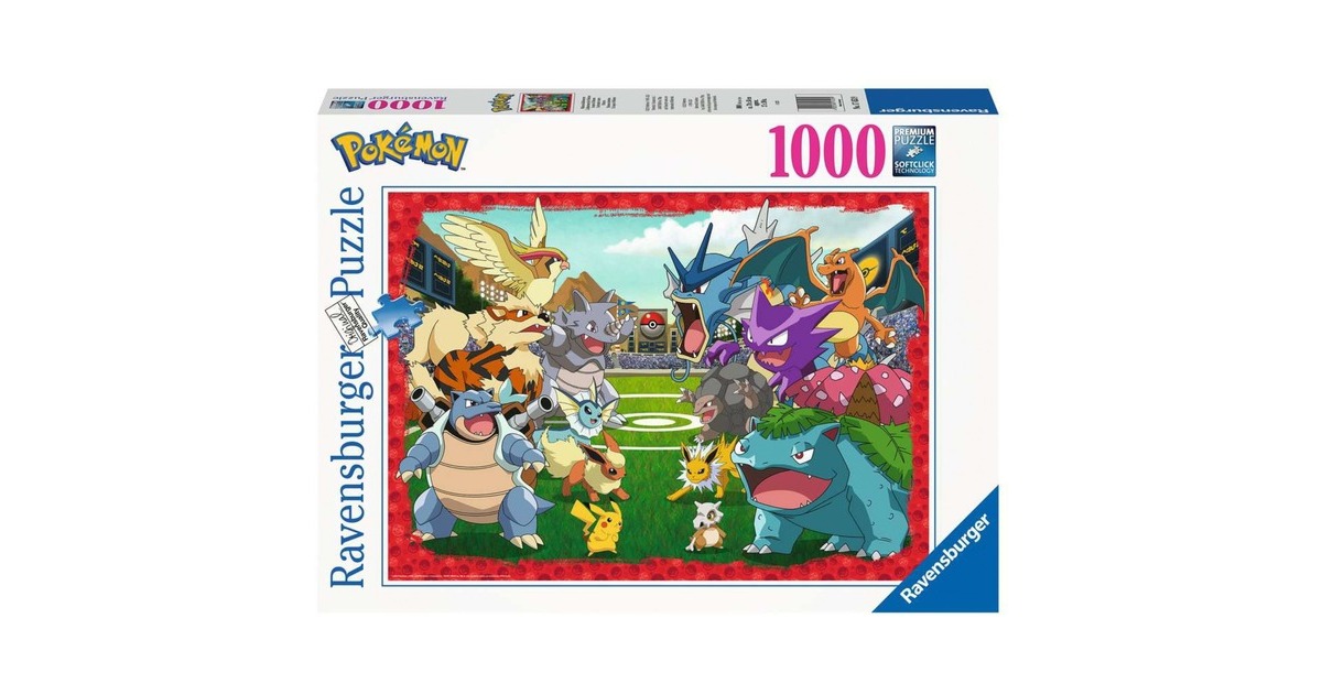 Ravensburger Puzzle Pokémon Kräftemessen(1000 Teile)