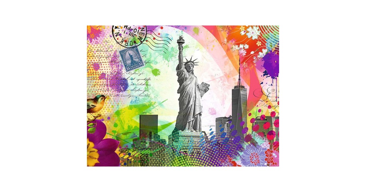 Ravensburger Puzzle Postkarte aus New York(500 Teile)