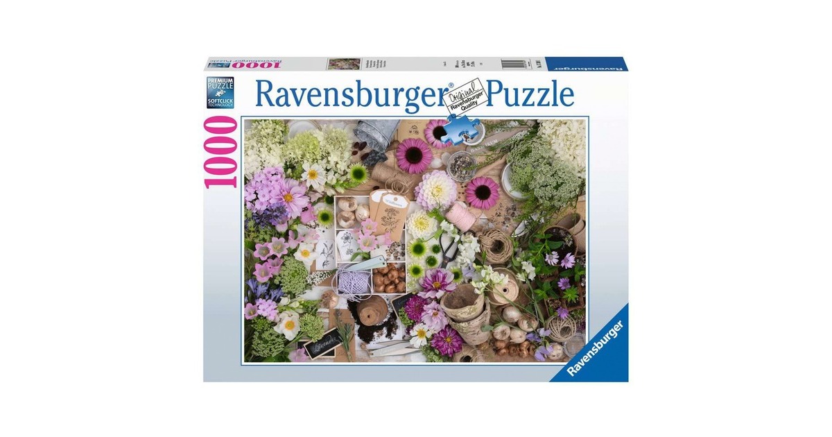 Ravensburger Puzzle Prachtvolle Blumenliebe(1000 Teile)