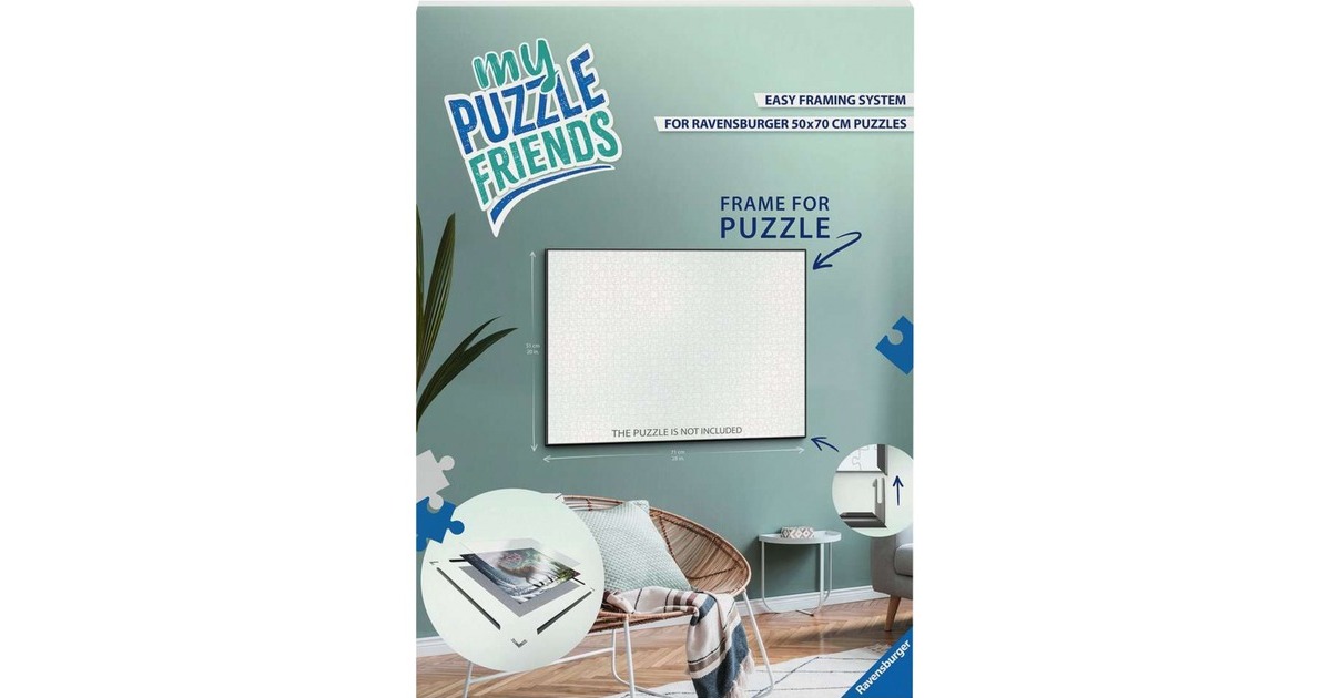 Ravensburger Puzzle-Rahmen(schwarz, 1000 Teile)