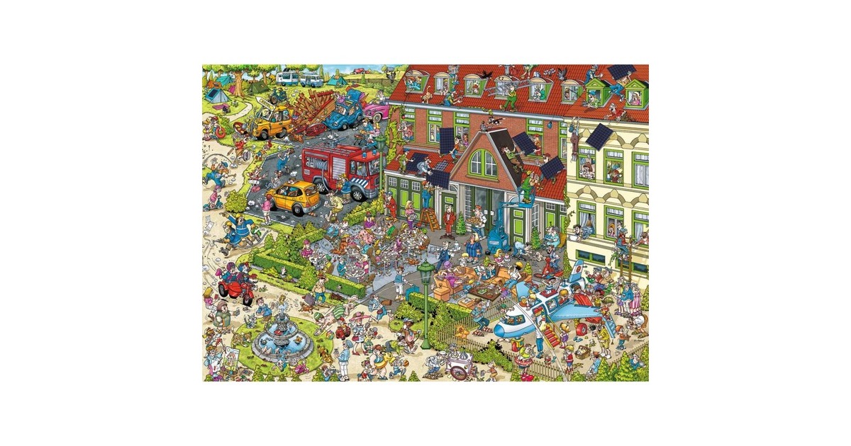 Ravensburger Puzzle Ray's Comic Series: Holiday Resort 2 - The Hotel(1000 Teile)