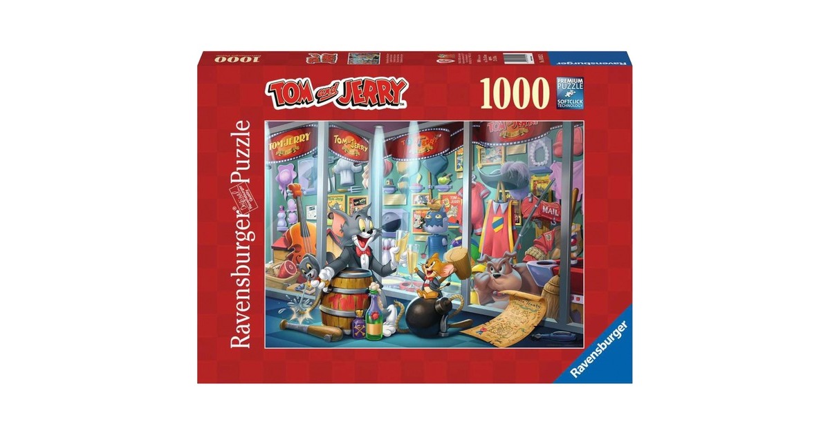 Ravensburger Puzzle Ruhmeshalle von Tom & Jerry(1000 Teile)