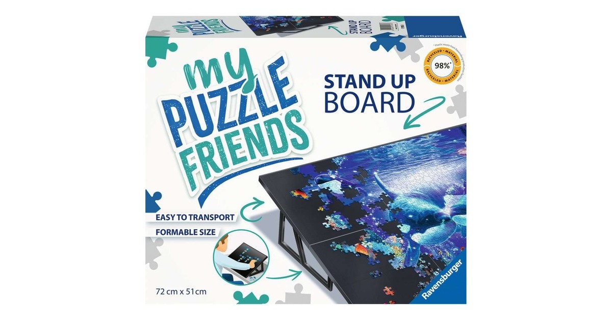 Ravensburger Puzzle Staffelei, Ablage