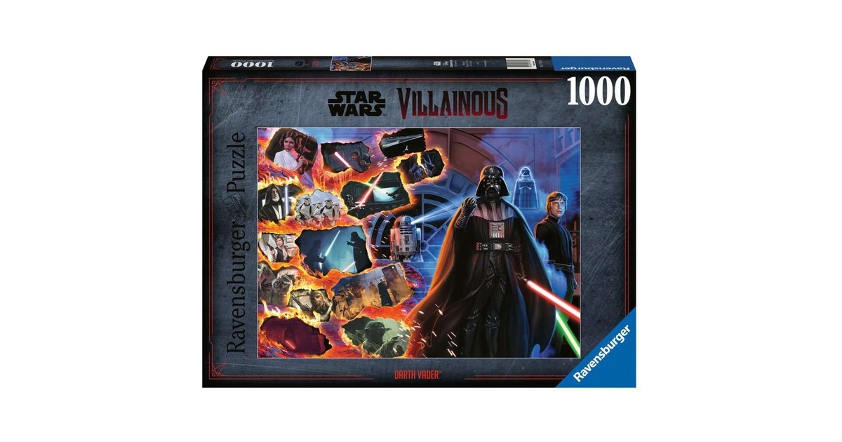 Ravensburger Puzzle Star Wars Villainous: Darth Vader(1000 Teile)