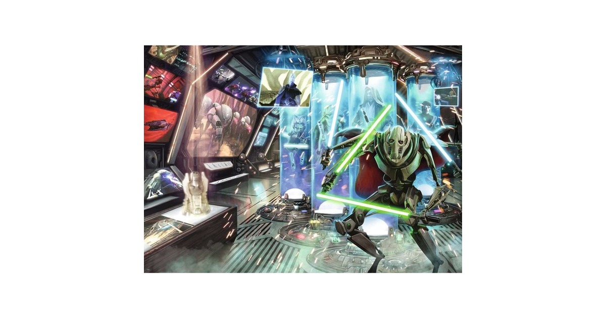 Ravensburger Puzzle Star Wars Villainous: General Grievous(1000 Teile)