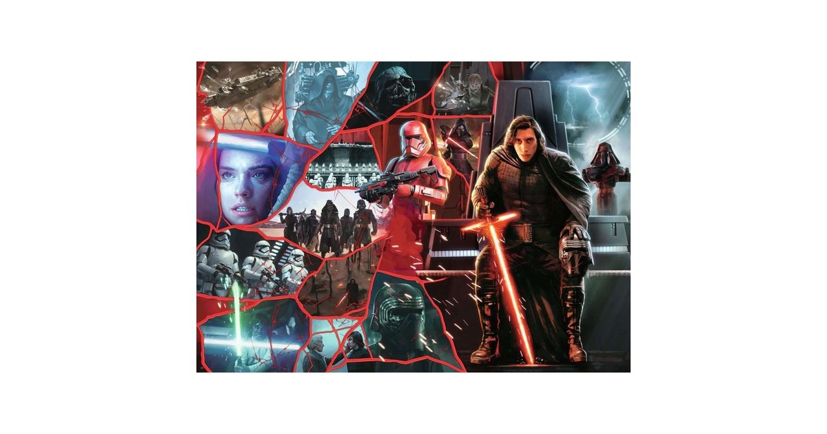 Ravensburger Puzzle Star Wars Villainous: Kylo Ren(1000 Teile)
