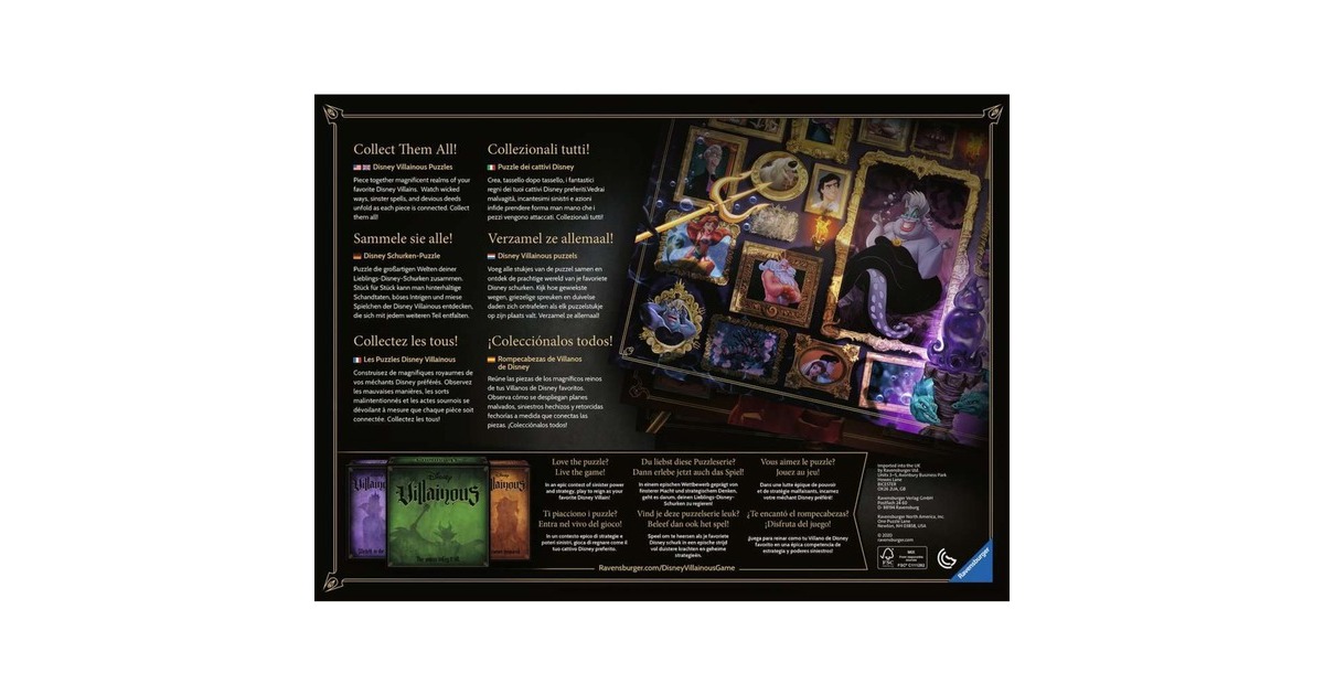 Ravensburger Puzzle Villainous: Hades (1000 Teile)