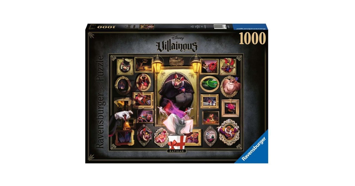 Ravensburger Puzzle Villainous: Ratigan(1000 Teile)