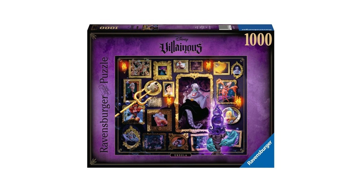 Ravensburger Puzzle Villainous: Ursula(1000 Teile)