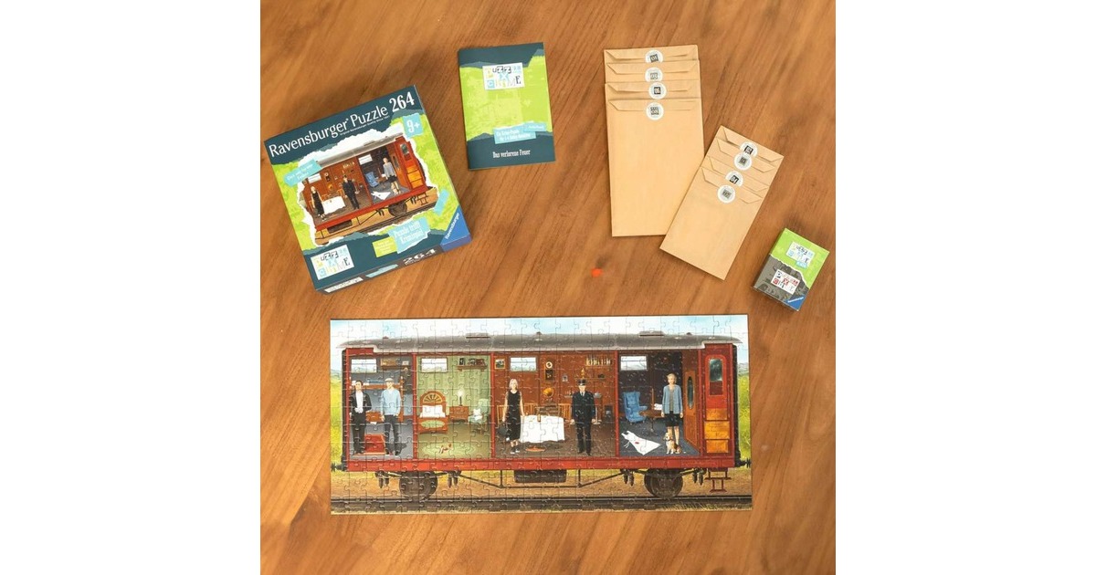 Ravensburger Puzzle X Crime: Das verlorene Feuer(264 Teile)