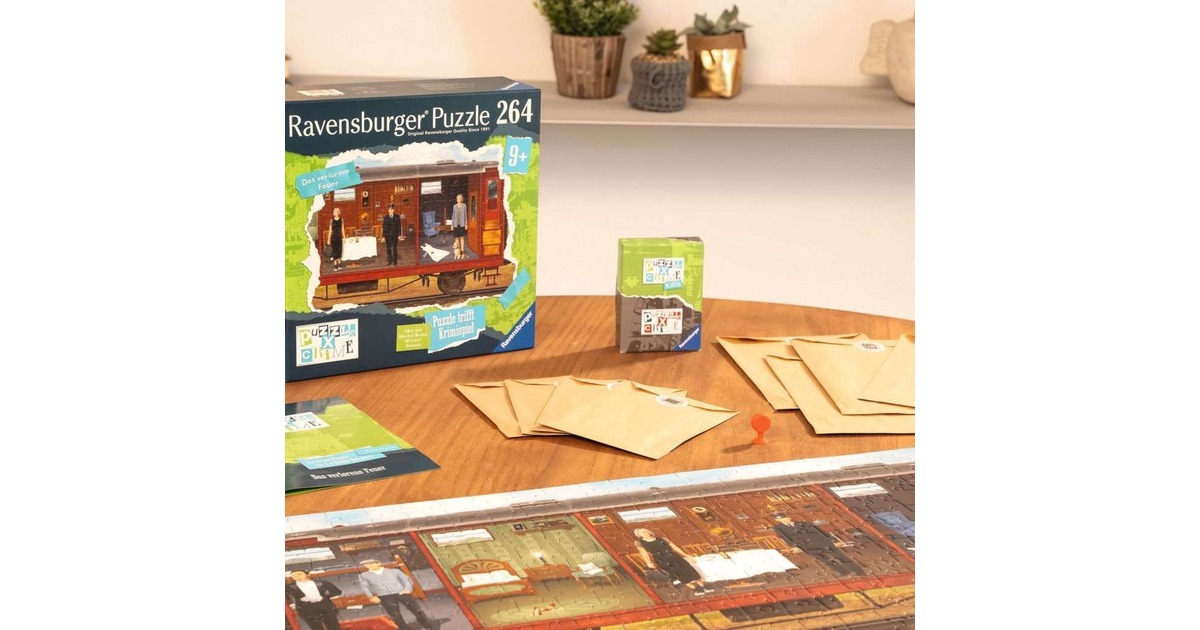Ravensburger Puzzle X Crime: Das verlorene Feuer(264 Teile)