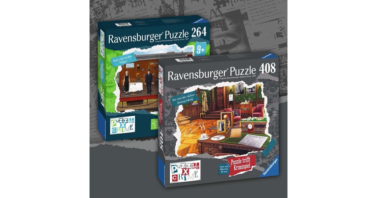 Ravensburger Puzzle X Crime: Das verlorene Feuer(264 Teile)