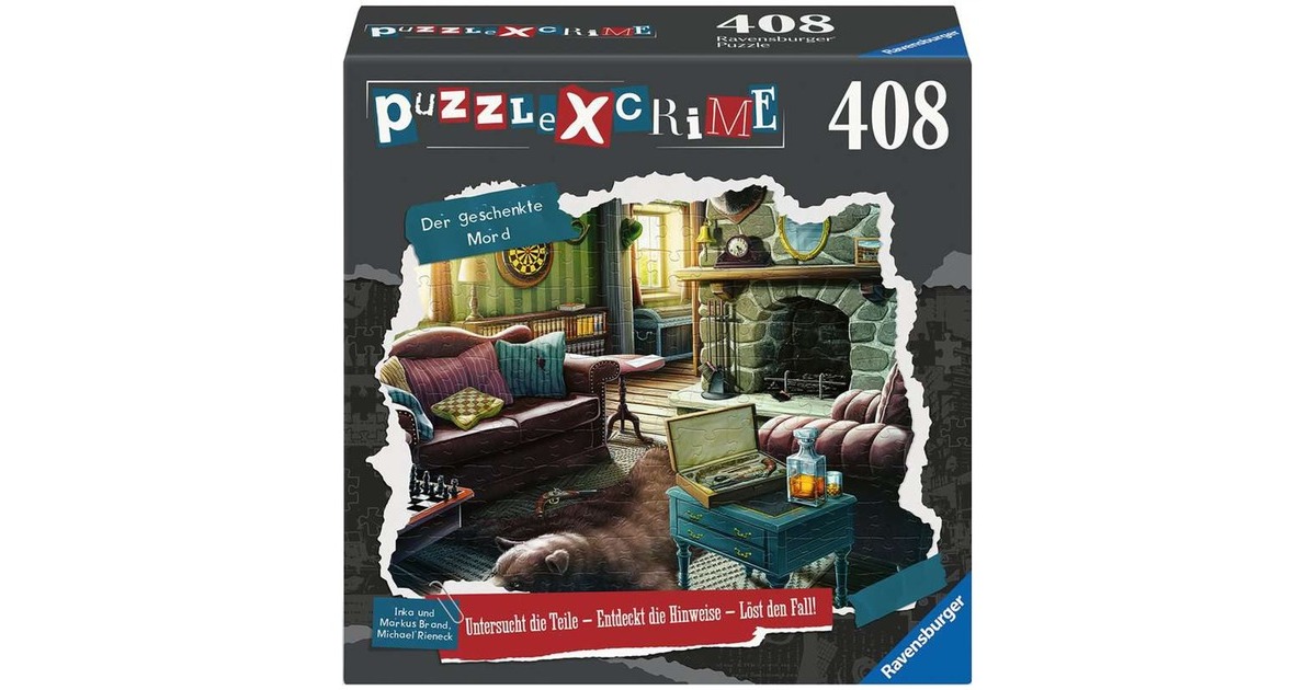 Ravensburger Puzzle X Crime: Der geschenkte Mord(264 Teile)