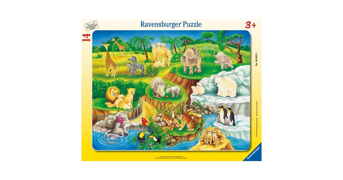 Ravensburger Puzzle Zoobesuch