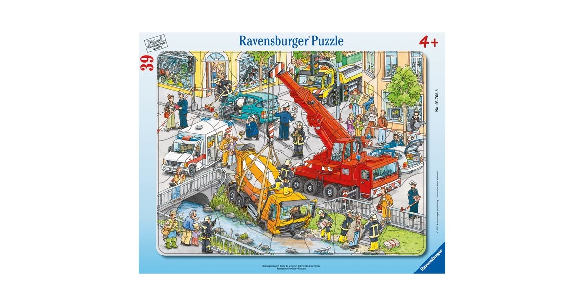 Ravensburger Rettungseinsatz, Puzzle