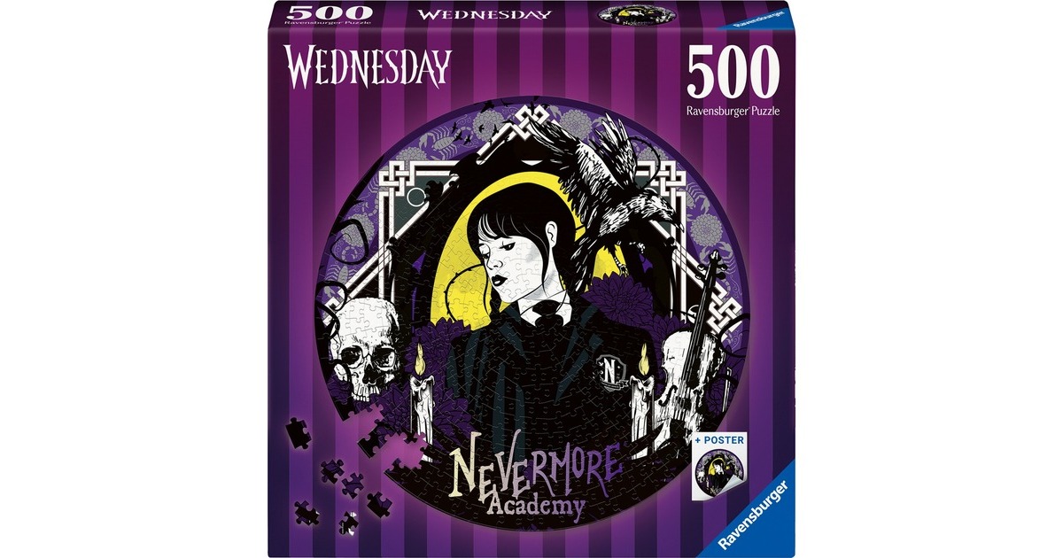 Ravensburger Rundpuzzle Wednesday(500 Teile)