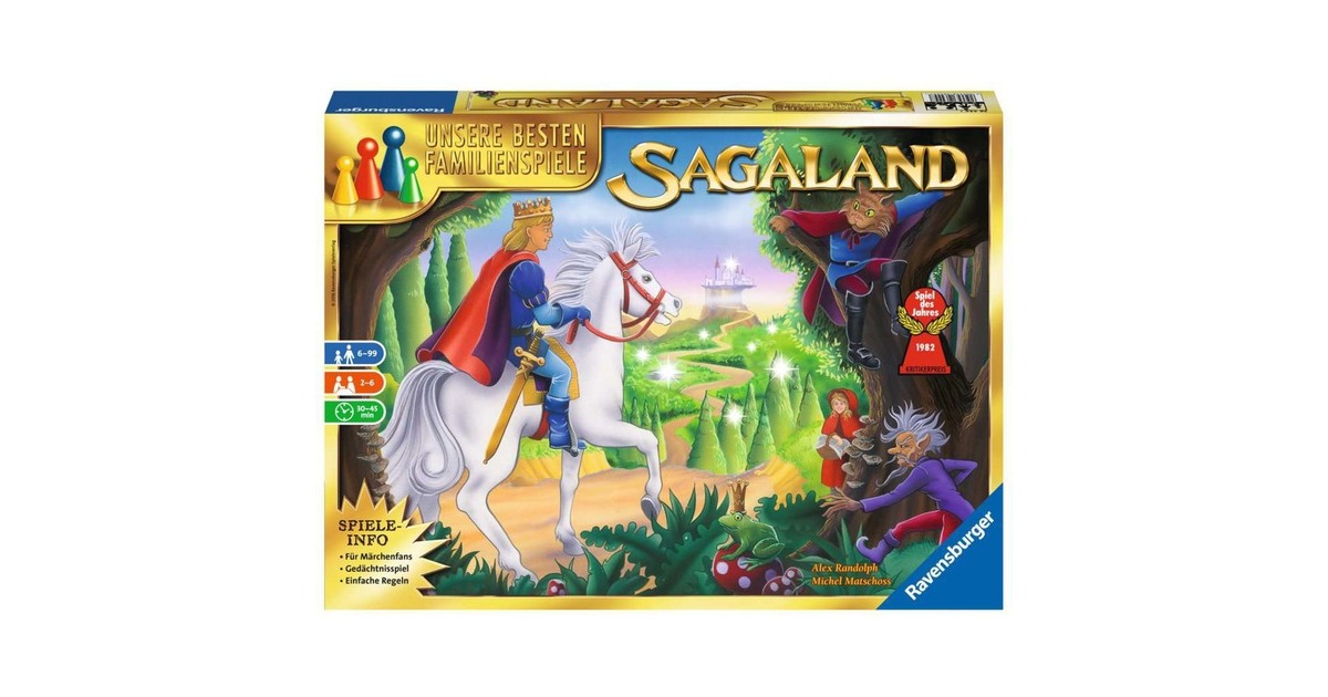 Ravensburger Sagaland, Brettspiel(Spiel des Jahres 1982)