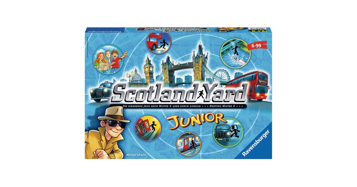 Ravensburger Scotland Yard Junior, Brettspiel