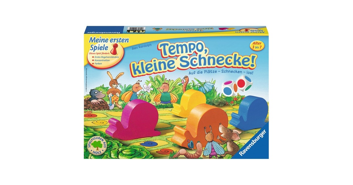 Ravensburger Tempo, kleine Schnecke!, Brettspiel