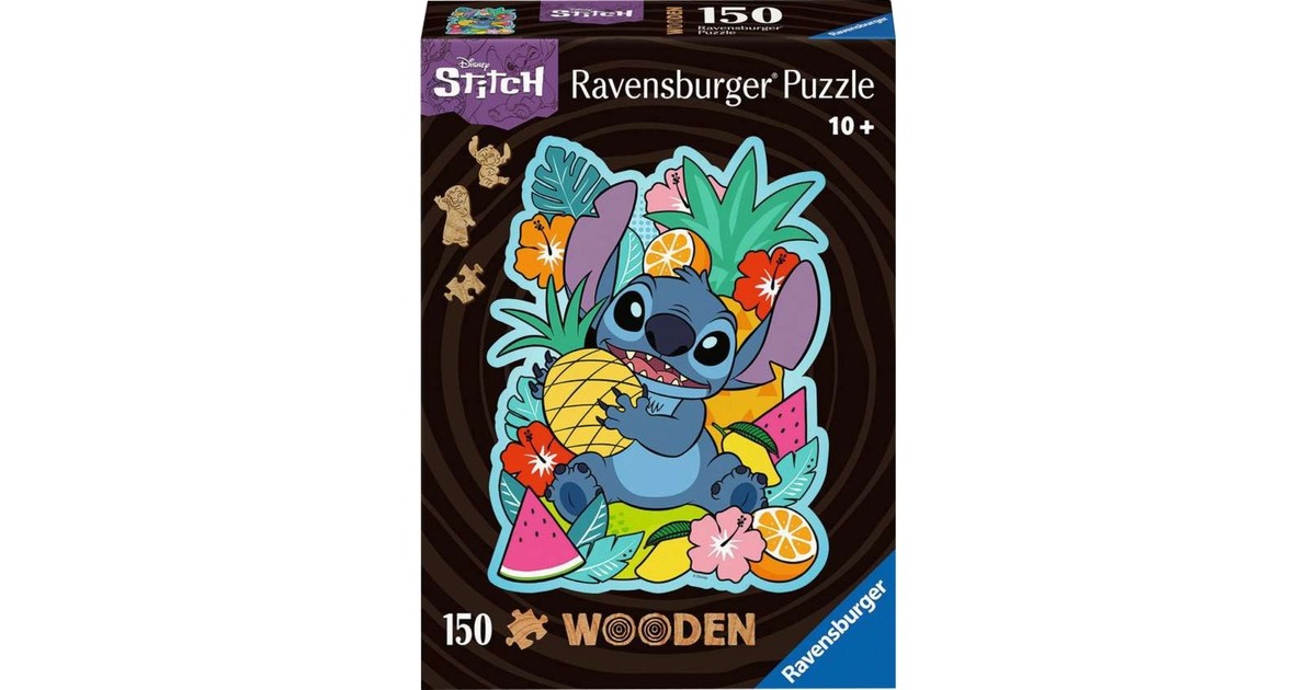 Ravensburger Wooden Puzzle Disney Stitch(150 Teile)