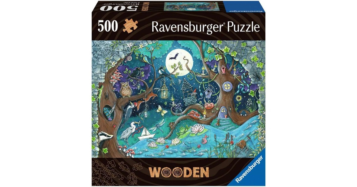 Ravensburger Wooden Puzzle Fantasy Forest(505 Teile)