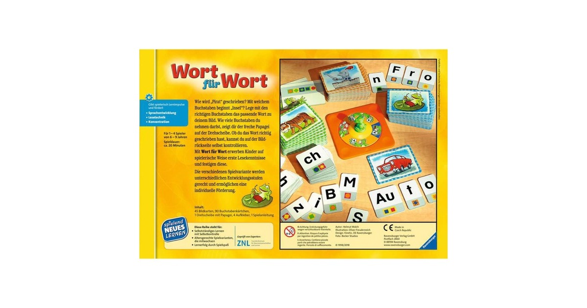 Ravensburger Wort für Wort, Kartenspiel