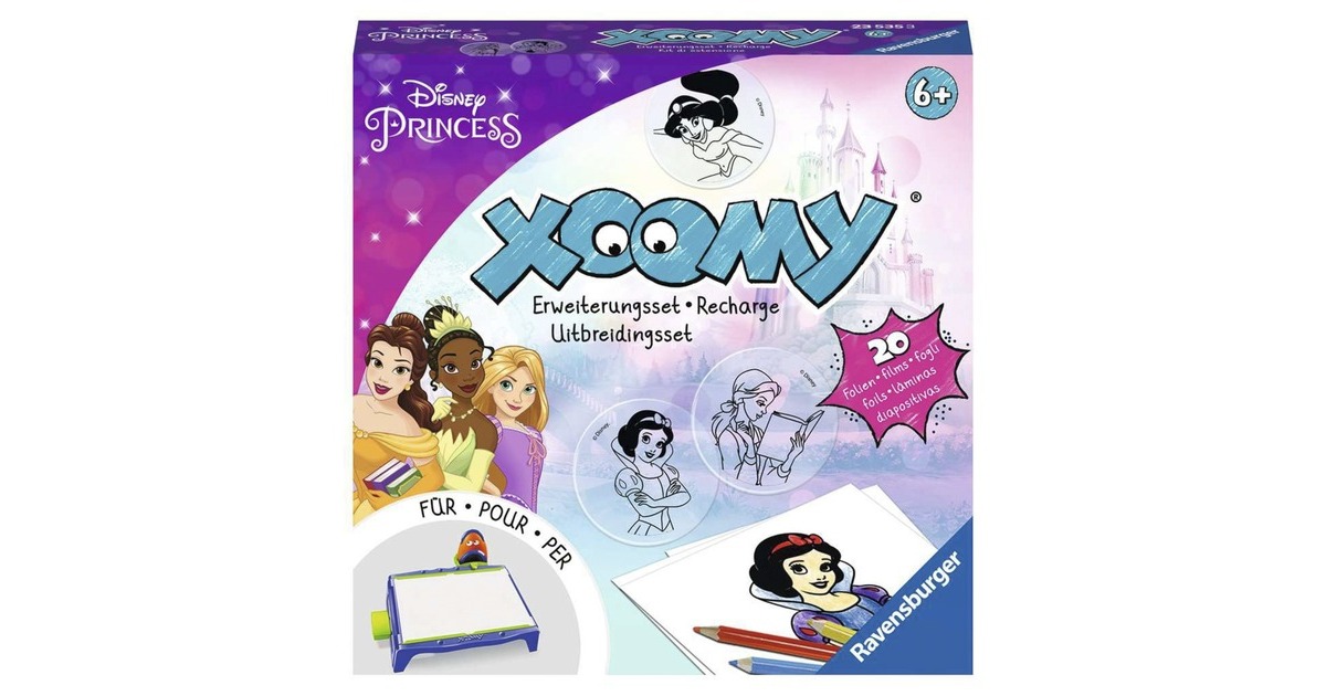 Ravensburger Xoomy Erweiterungsset Disney Princess, Malen