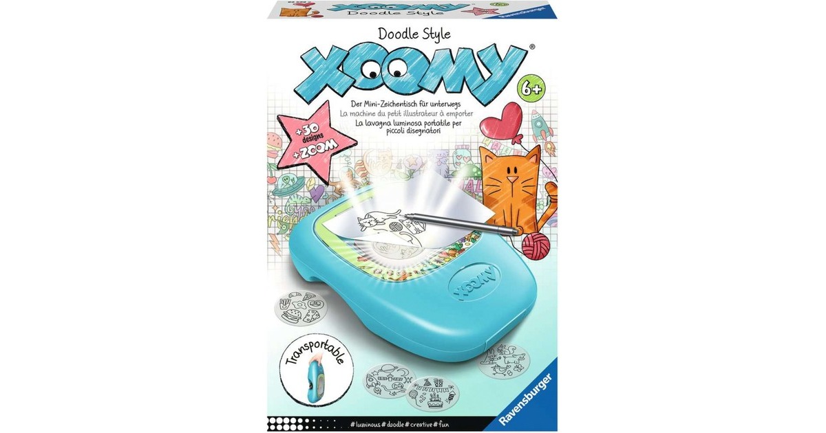 Ravensburger Xoomy Midi Doodle Style, Malen