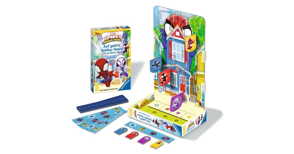 RavensburgerSpidey & his Amazing Friends - Auf geht's, Spidey-Team!, Brettspiel