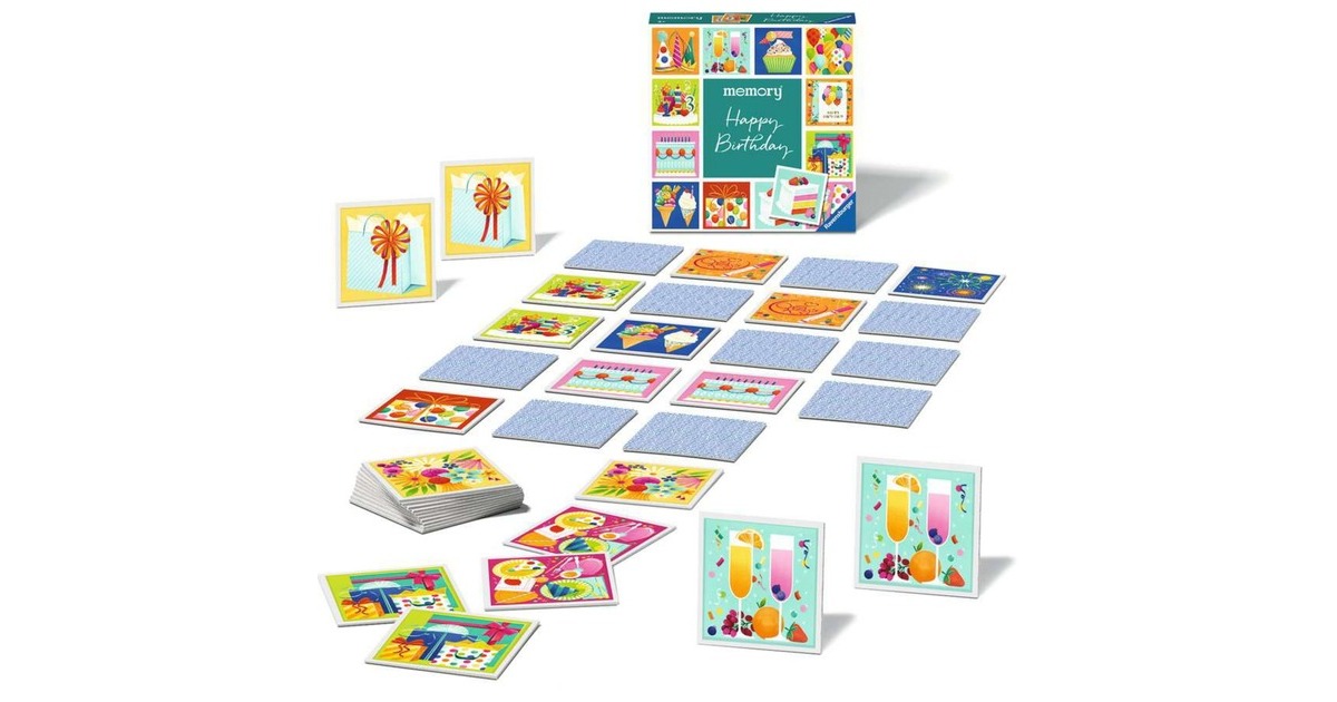 Ravensburger memory moments - Happy Birthday, Gedächtnisspiel
