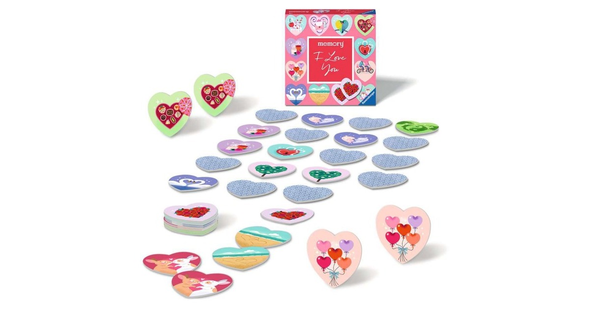 Ravensburger memory moments - I love you, Gedächtnisspiel