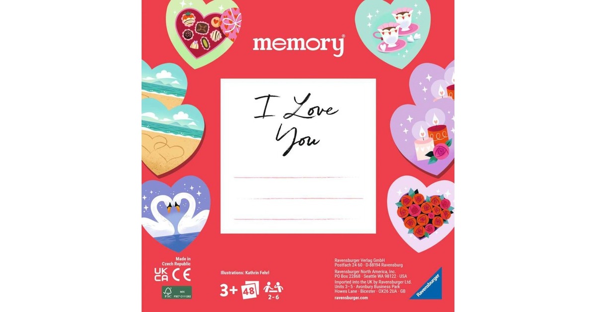 Ravensburger memory moments - I love you, Gedächtnisspiel
