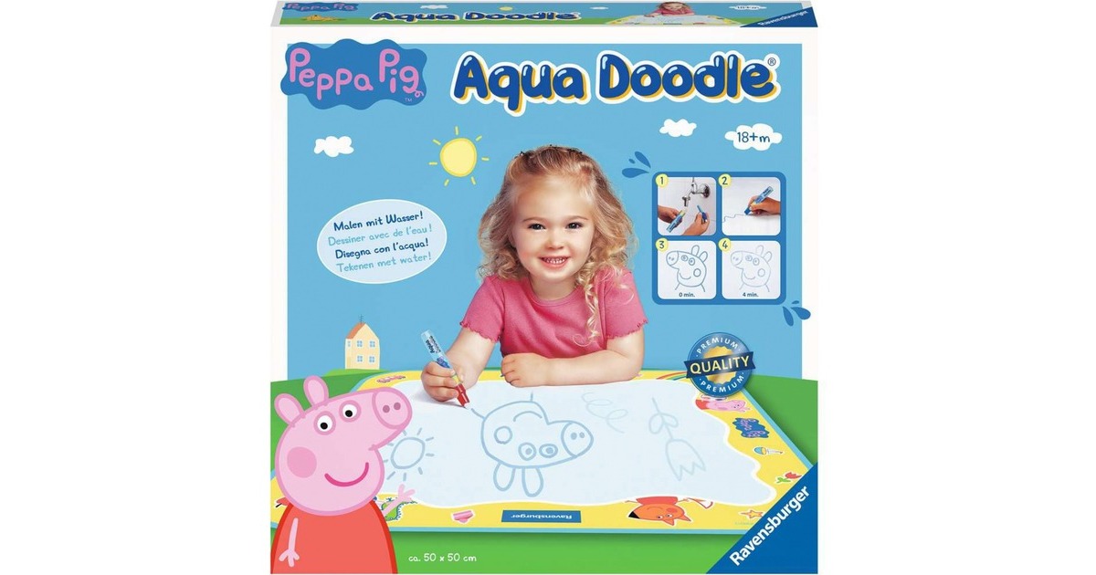 Ravensburger ministeps: Aqua Doodle Peppa Wutz, Malen
