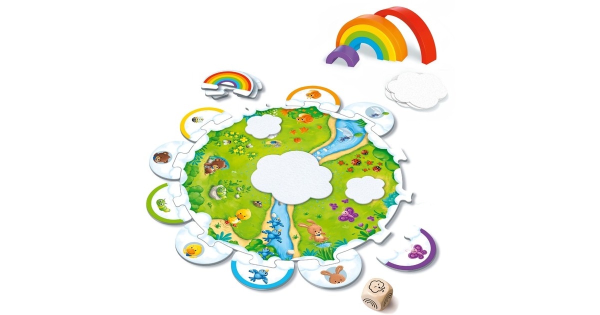 Ravensburger ministeps: Emils buntes Regenbogen-Spiel, Brettspiel