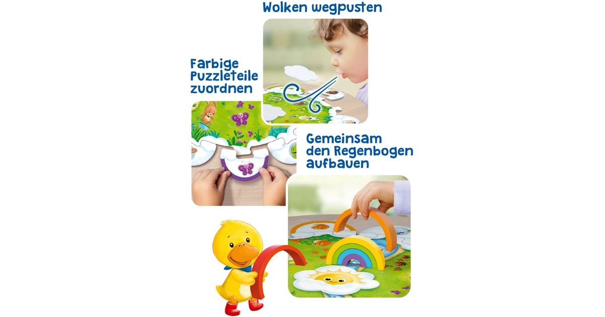 Ravensburger ministeps: Emils buntes Regenbogen-Spiel, Brettspiel