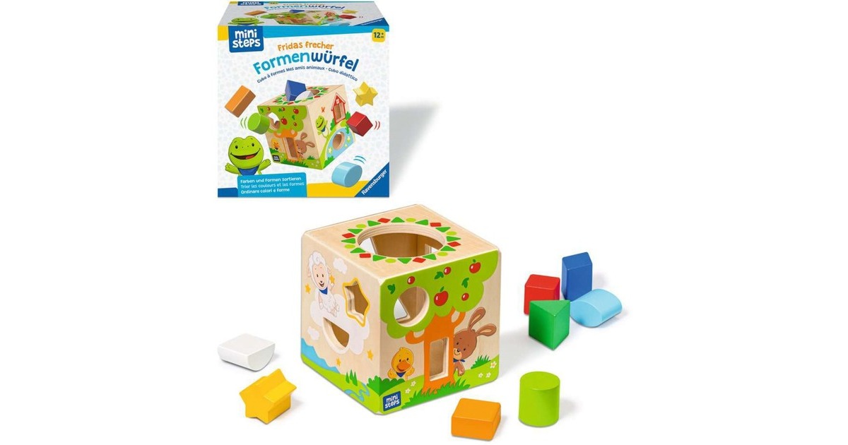 Ravensburger ministeps: Fridas frecher Formenwürfel, Geschicklichkeitsspiel