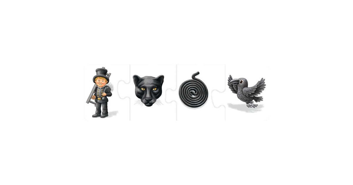 Ravensburger my first color puzzle: Farben lernen(6x 4 Teile)