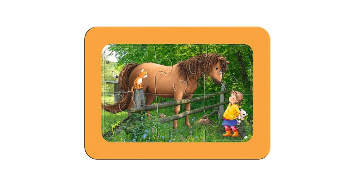 Ravensburger my first puzzle: Lotta auf dem Bauernhof(3x 6 Teile)