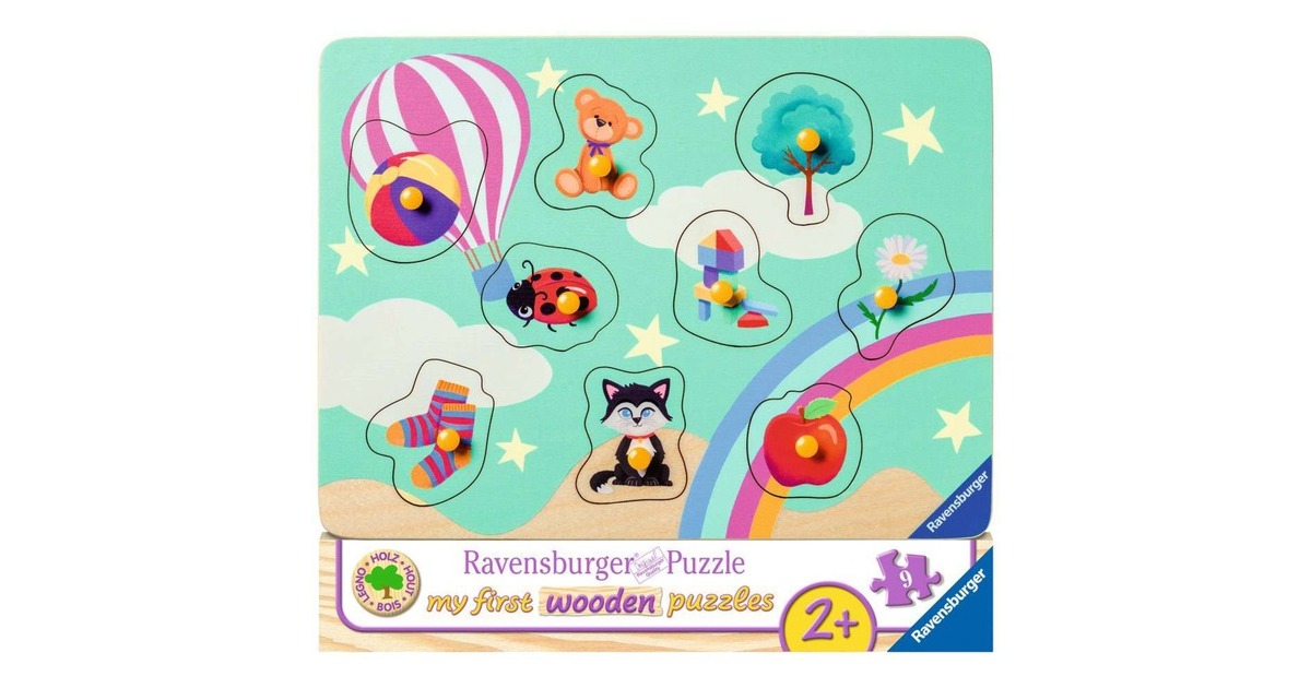 Ravensburger my first wooden puzzle - Meine ersten Dinge(9 Teile)