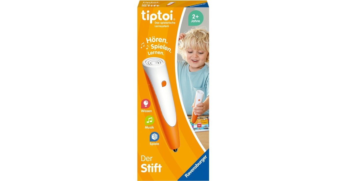 Ravensburger tiptoi Der Stift, Eingabestift(orange/weiß)