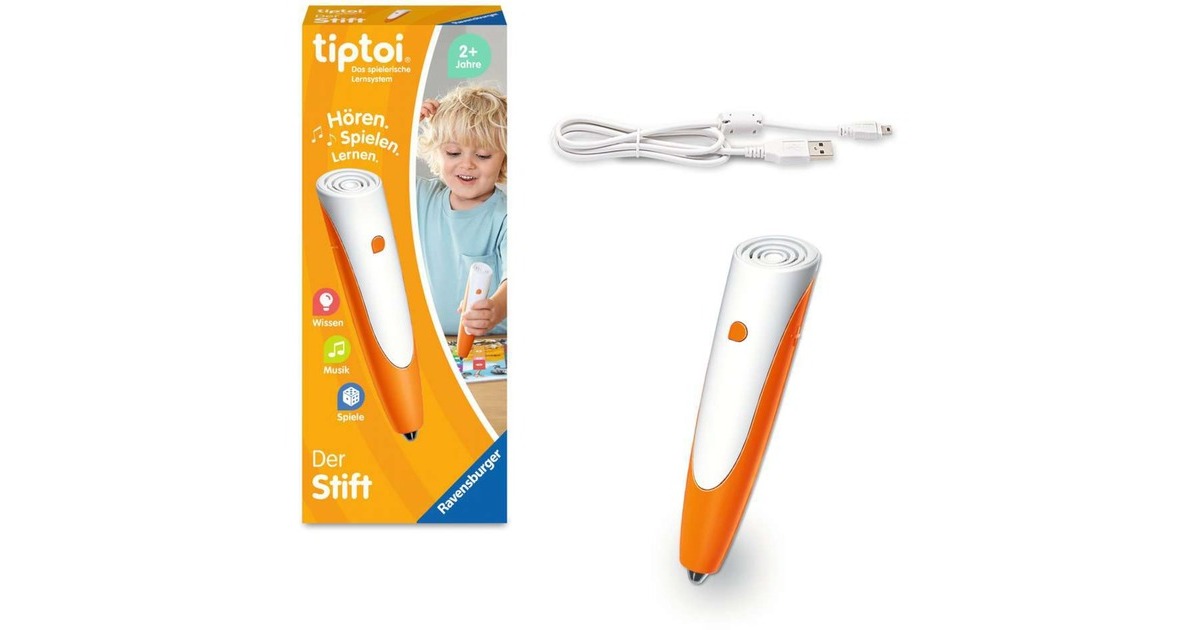 Ravensburger tiptoi Der Stift, Eingabestift(orange/weiß)