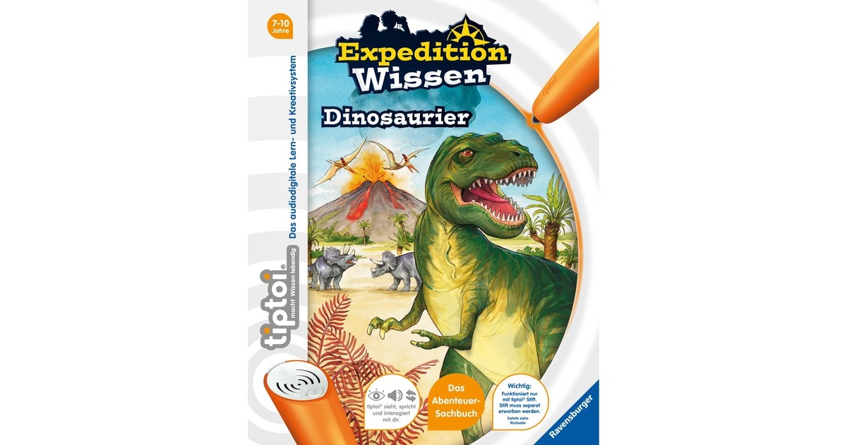 Ravensburger tiptoi Expedition Wissen: Dinosaurier, Lernbuch