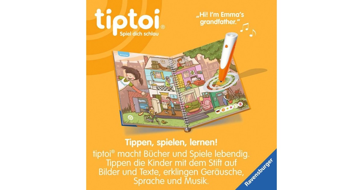 Ravensburger tiptoi Grundschulwörterbuch Englisch, Lernbuch