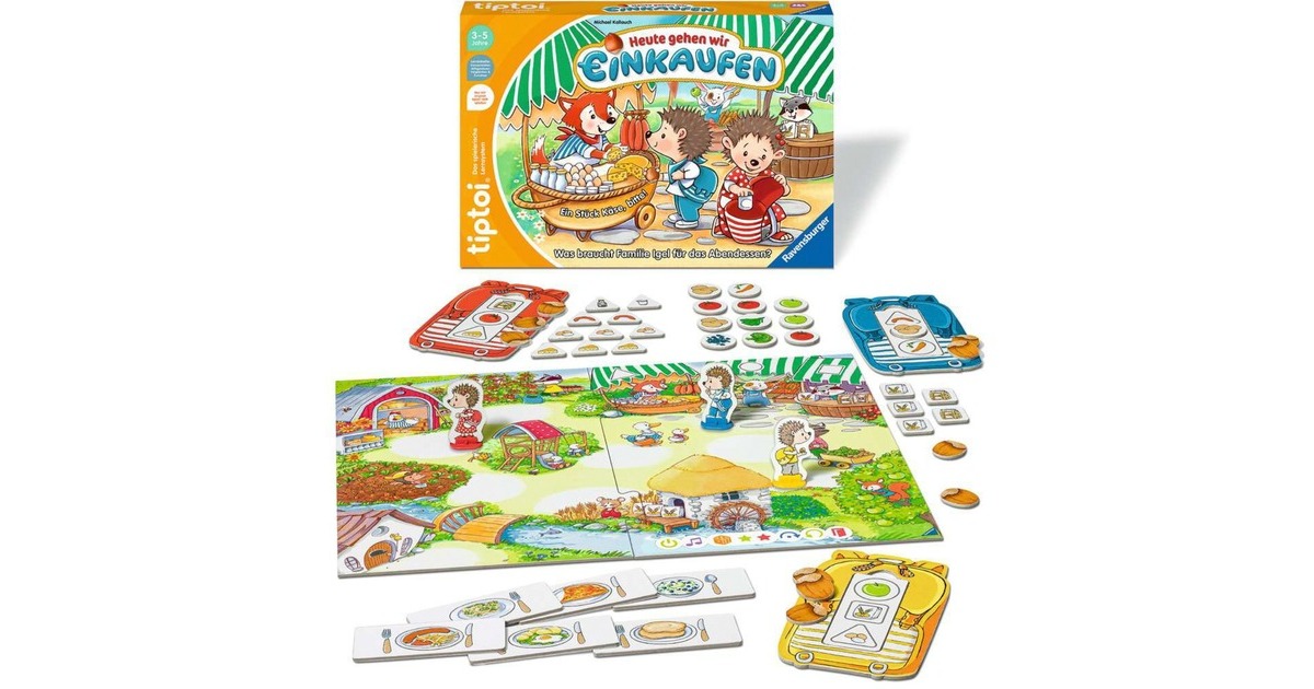 Ravensburger tiptoi Heute gehen wir einkaufen, Brettspiel