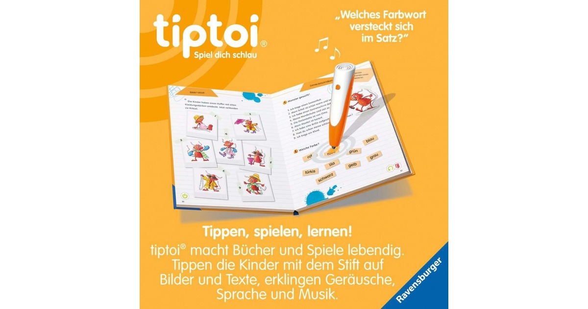 Ravensburger tiptoi Lern mit mir! Deutsch 1. Klasse, Lernbuch