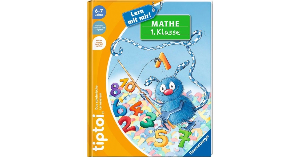 Ravensburger tiptoi Lern mit mir! Mathe 1. Klasse, Lernbuch