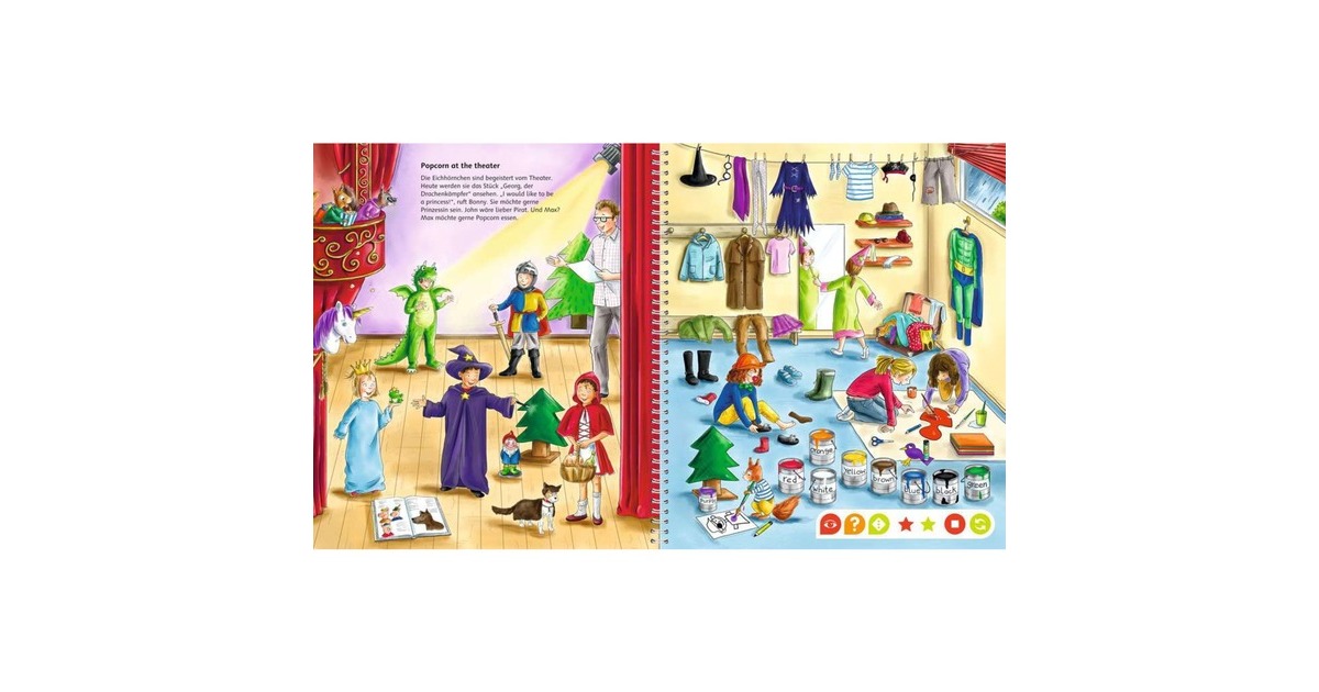 Ravensburger tiptoi Mein Lern-Spiel-Abenteuer: Erstes Englisch, Lernbuch